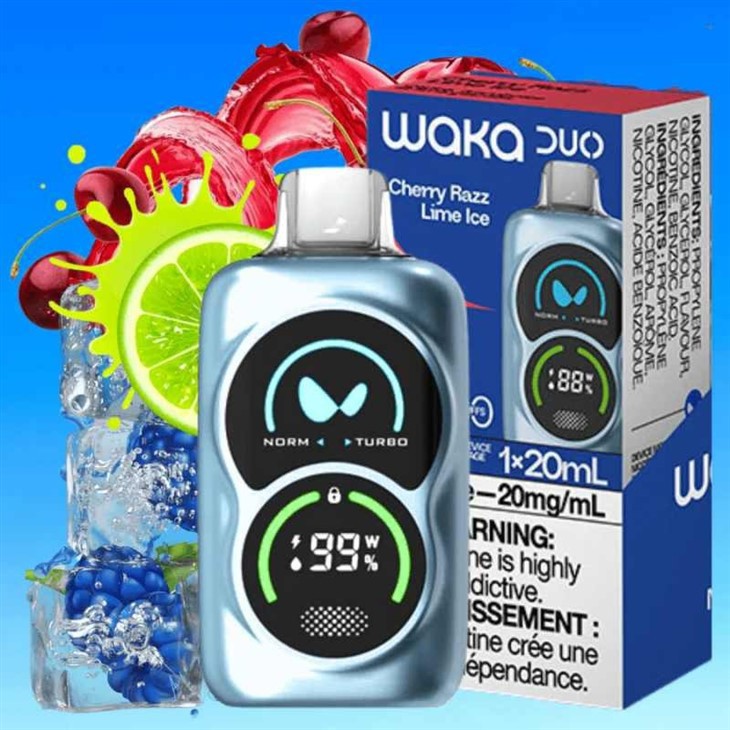 Waka duo 25000puffs vape ühekordselt